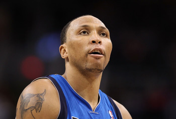 PHOENIX, AZ - MARCH 27:  Shawn Marion #0 of the Dallas Mavericks shoots a free throw shot against the Phoenix Suns during the NBA game at US Airways Center on March 27, 2011 in Phoenix, Arizona.  The Mavericks defeated the Suns 91-83. NOTE TO USER: User e