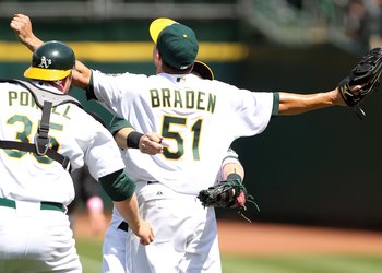 Dallas Braden threw a perfect game on Mother's Day in 2010.