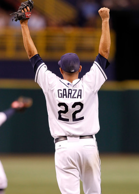 Matt Garza recorded the first no-hitter in Tampa Bay Rays history.