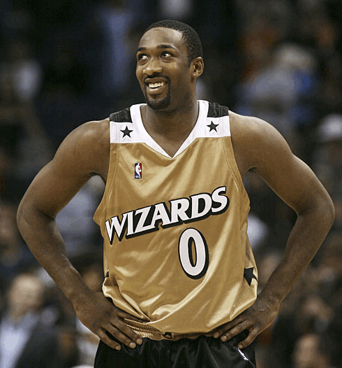 wizards gold jersey