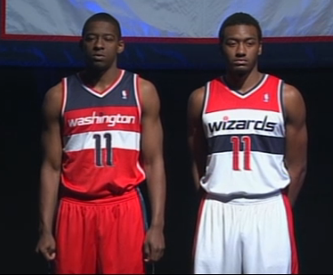 wizards jersey history