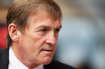 BIRMINGHAM, ENGLAND - MAY 22:  Liverpool Manager Kenny Dalglish looks on at the start of the Barclays Premier League match between Aston Villa and Liverpool at Villa Park on May 22, 2011 in Birmingham, England.  (Photo by Bryn Lennon/Getty Images)