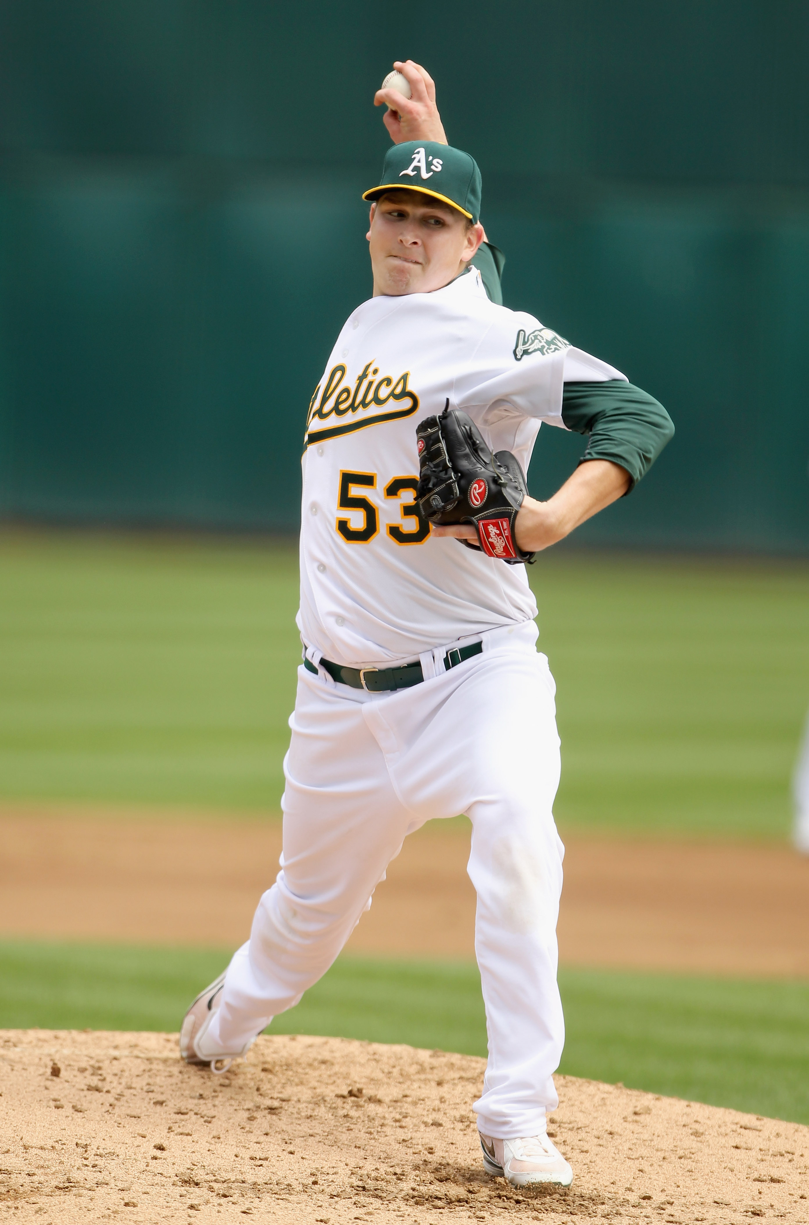 Trevor Cahill seems to be living up to his new big contract.