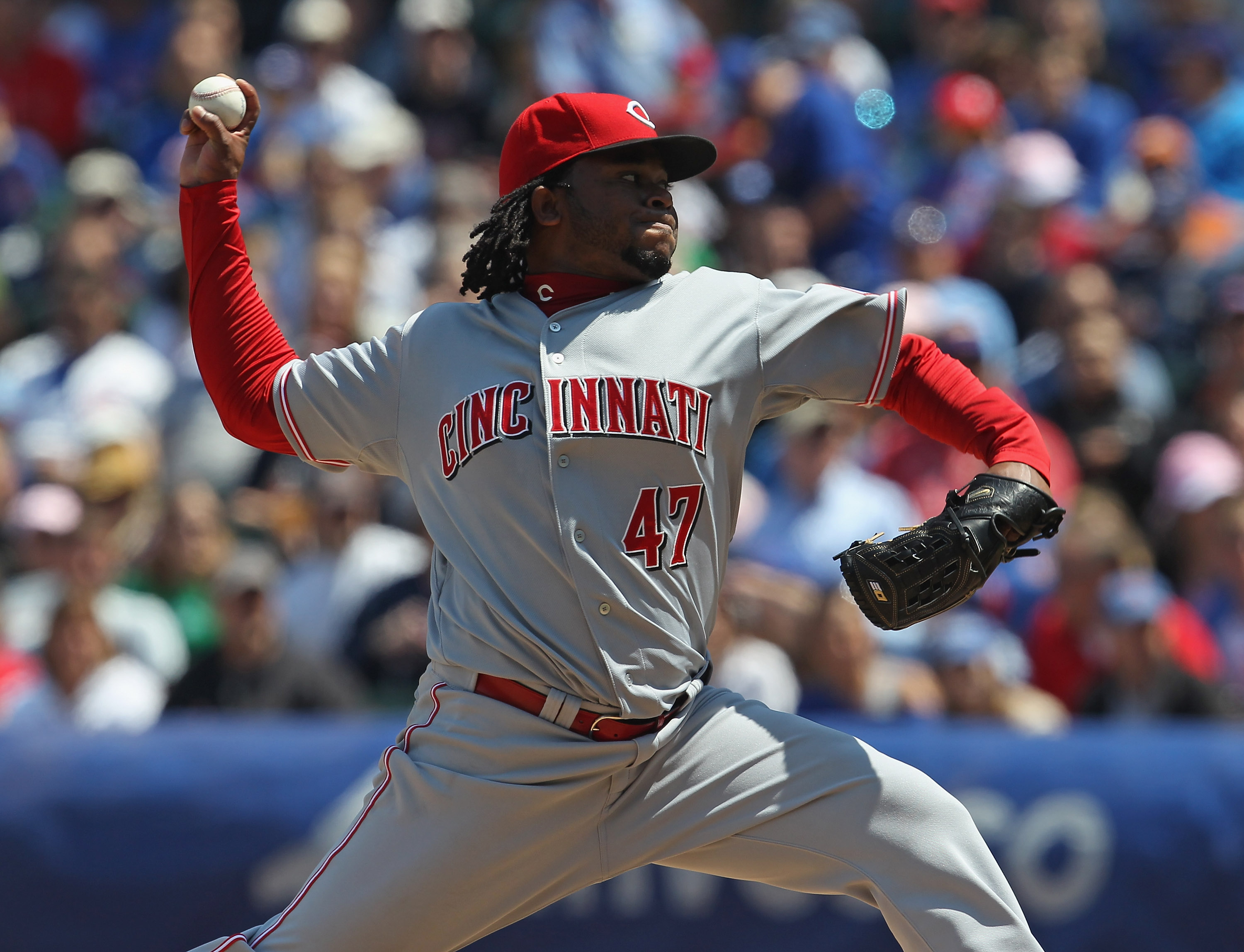 Johnny Cueto's return has helped the Reds in a big way.