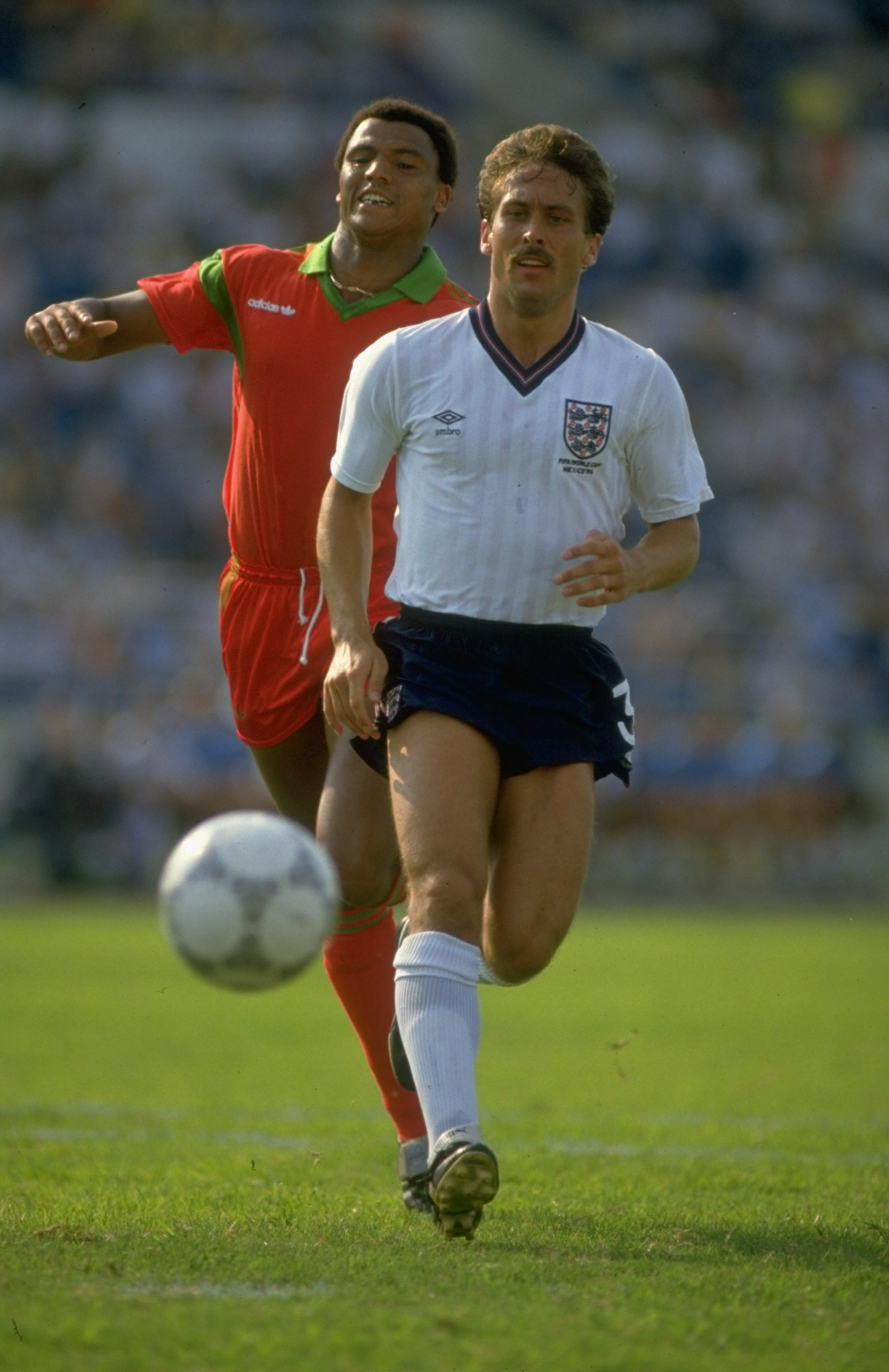 Kenny Sansom, one of England's best ever full-backs
