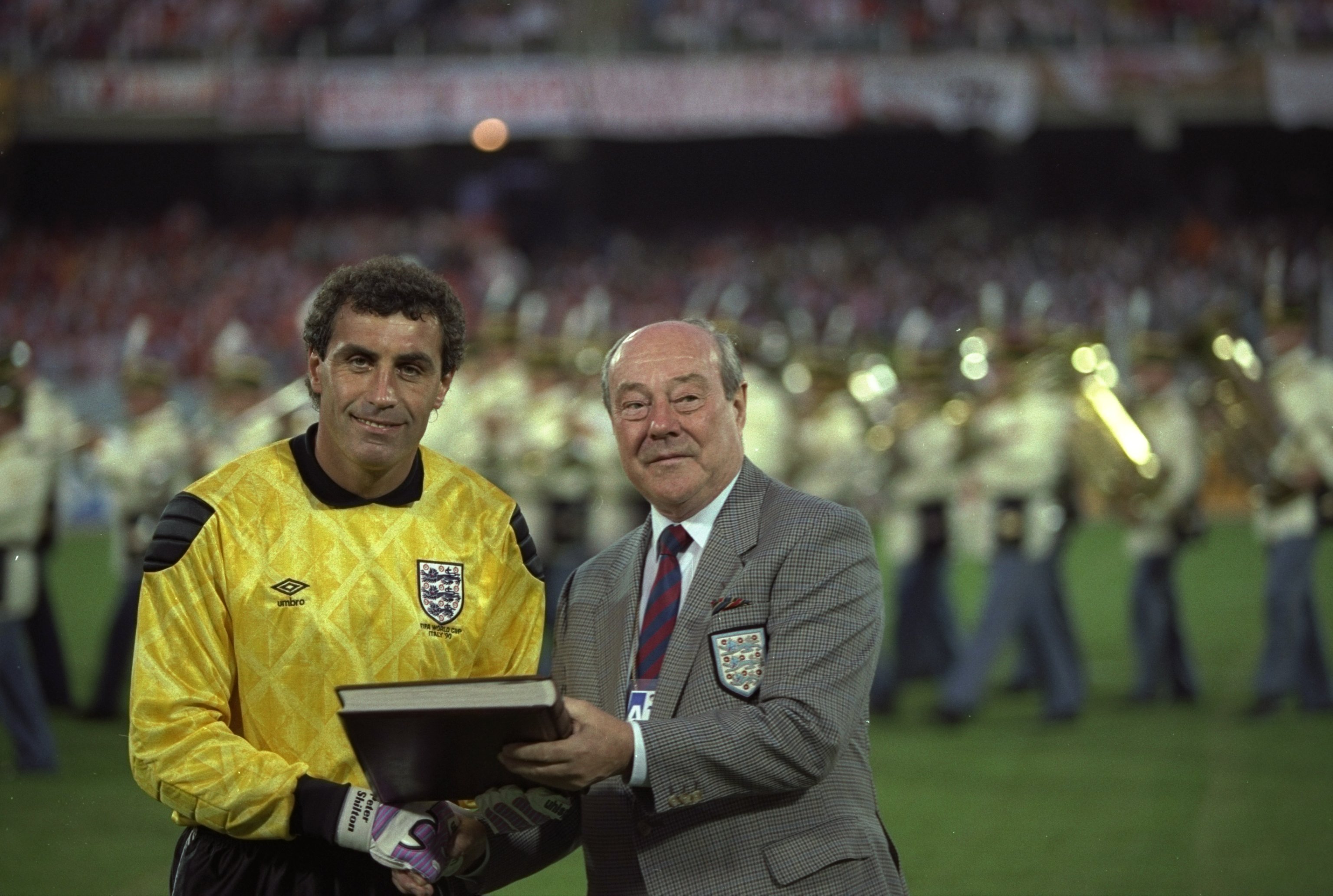 England's most capped player, Peter Shilton