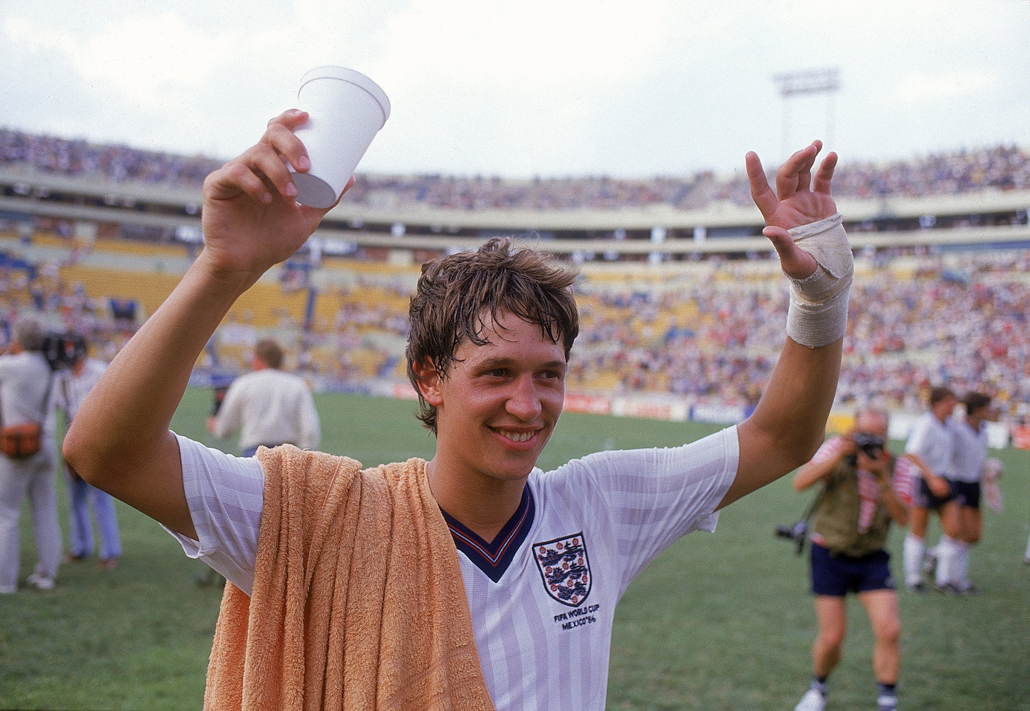 Gary Lineker was England's top goalscorer during the 1986 World Cup