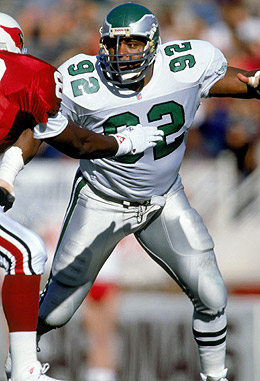 Reggie White Minister of Defense (c.1990) Philadelphia Eagles