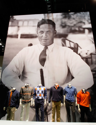 ORLANDO, FL - JANUARY 30:  Apparel on display at the Bobby Jones booth at the 2010 PGA Merchandise Show at the Orange County Convention Center on January 30, 2010 in Orlando, Florida.  (Photo by Scott Halleran/Getty Images)
