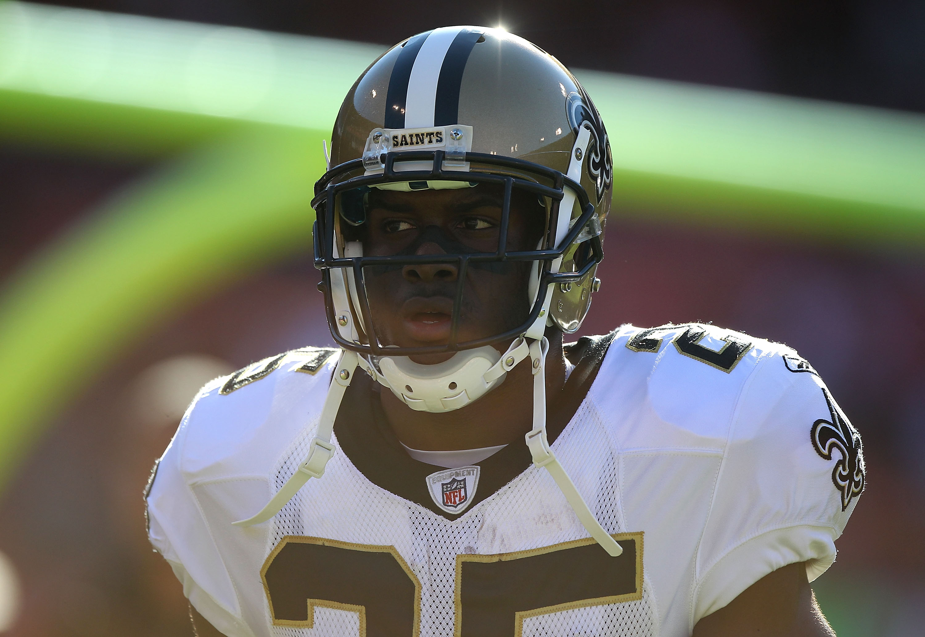 Saints running back Reggie Bush (25). The New Orleans Saints