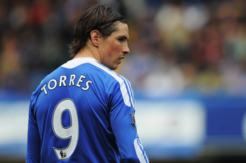 LONDON, ENGLAND - MAY 15:  Fernando Torres of Chelsea in action during the Barclays Premier League match between Chelsea and Newcastle United at Stamford Bridge on May 15, 2011 in London, England.  (Photo by Michael Regan/Getty Images)