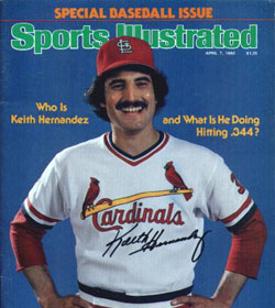 SI Photo Blog — Keith Hernandez enjoys a dugout cigarette during a