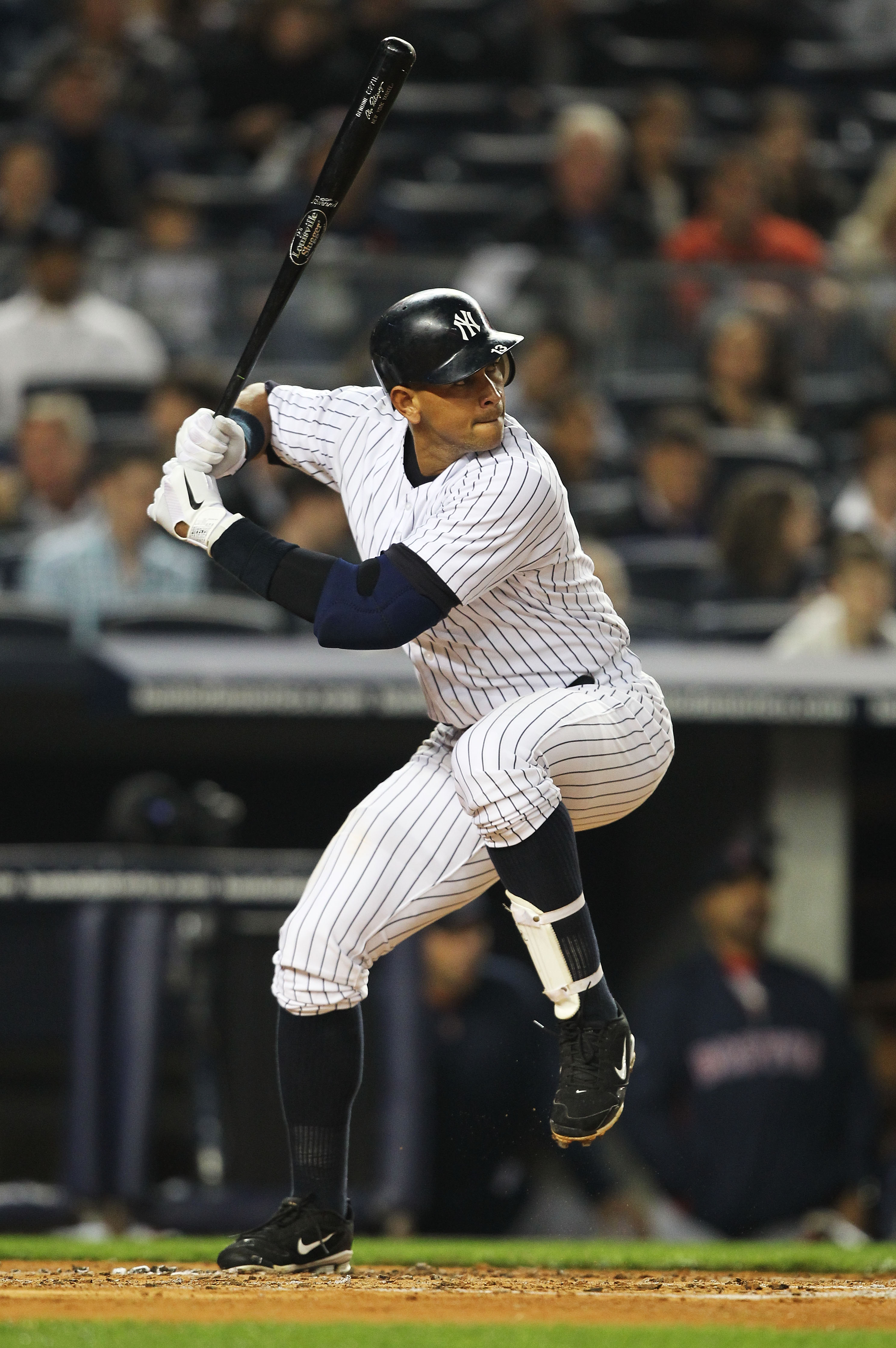 NEW YORK, NY - MAY 15:  Alex Rodriguez #13 of the New York Yankees in action against the Boston Red Sox during their game on May 15, 2011 at Yankee Stadium in the Bronx borough of New York City.  (Photo by Al Bello/Getty Images)