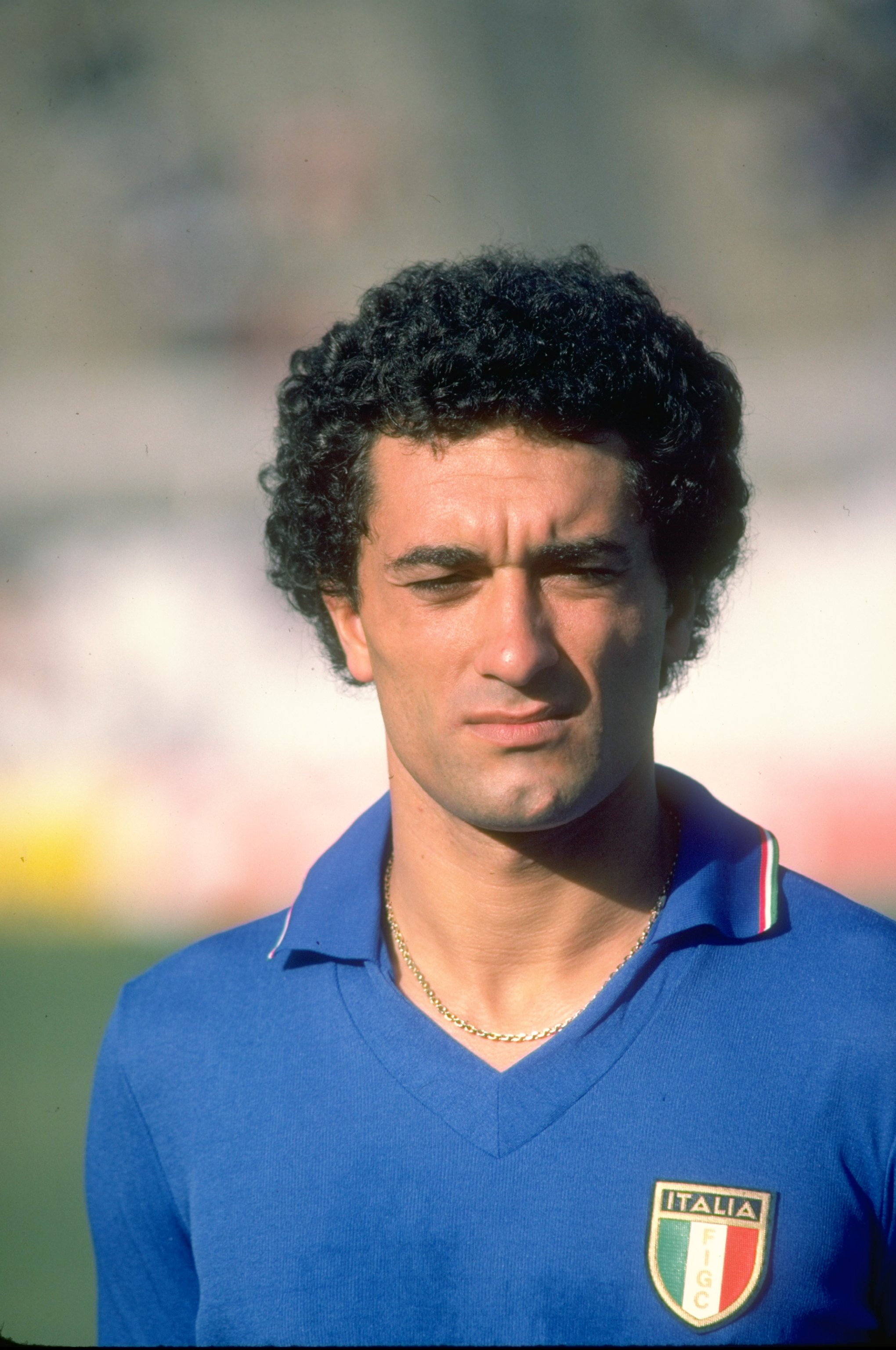 Jan 1981:  Portrait of Claudio Gentile of Italy. \ Mandatory Credit: Allsport UK /Allsport