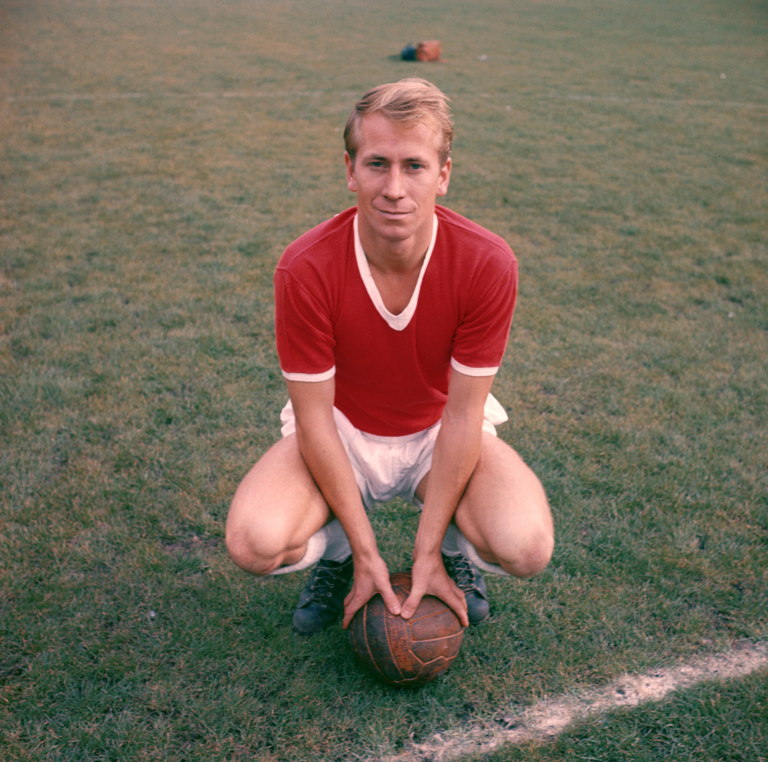 1959:  Bobby Charlton of Manchester United. \ Mandatory Credit:  Don Morley/Allsport