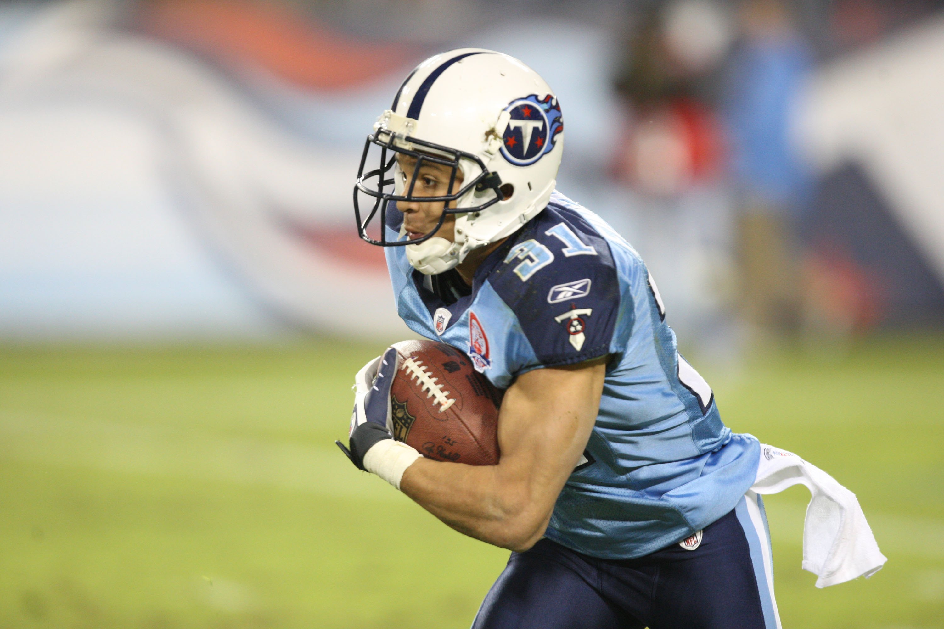 28 November 2010: Houston Texans wide receiver Andre Johnson #80 and  Tennessee Titans cornerback Cortland Finnegan #31 get into a fight during  the game between the Tennessee Titans and the Houston Texans