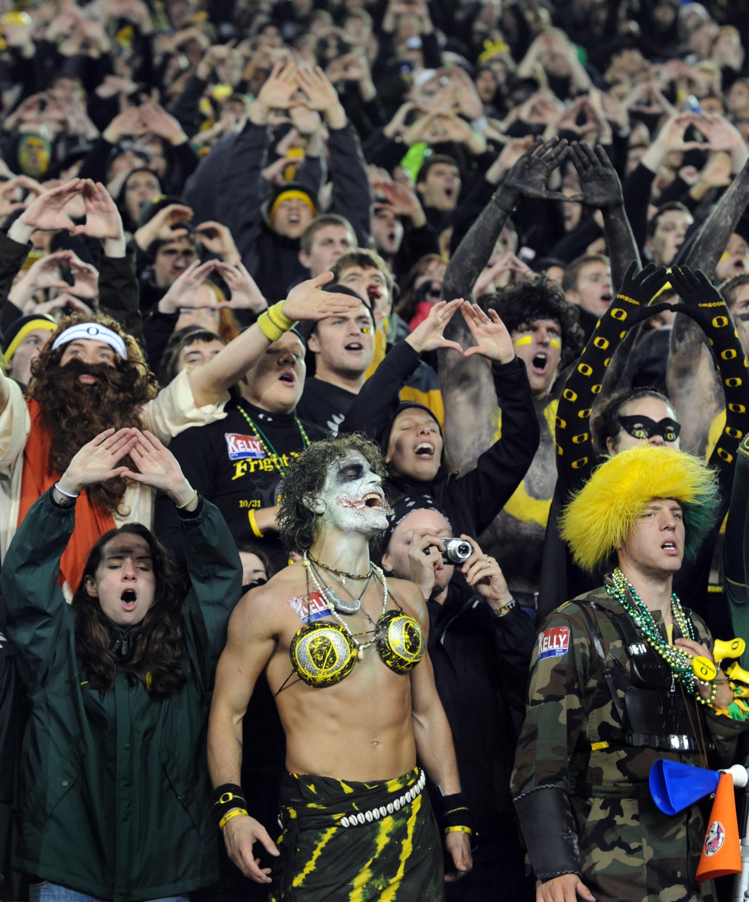 College Football 2011 Power Ranking the 50 Loudest Stadiums Bleacher