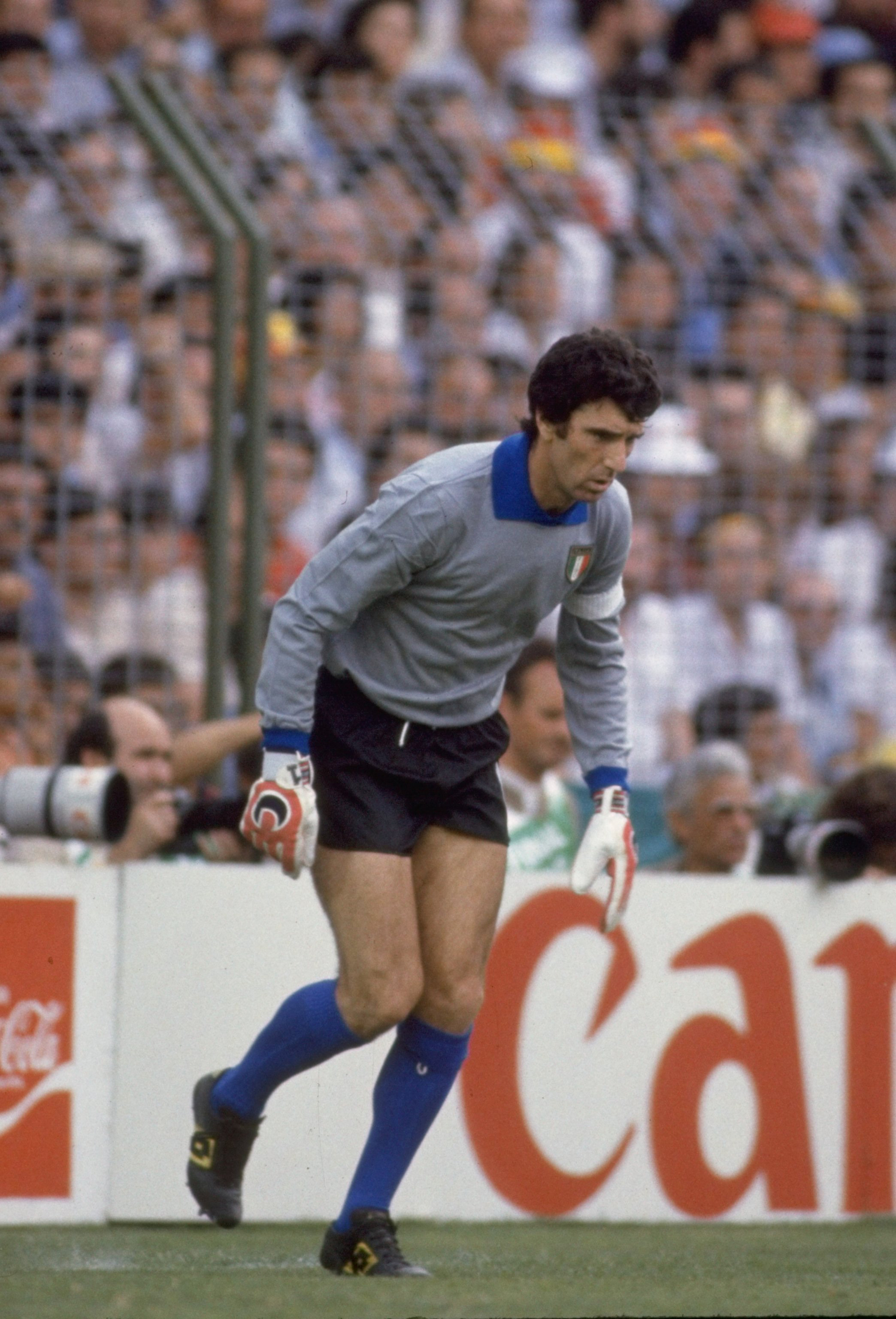 1982:  Dino Zoff of Italy during the World Cup in Spain. \ Mandatory Credit: AllsportUK  /Allsport
