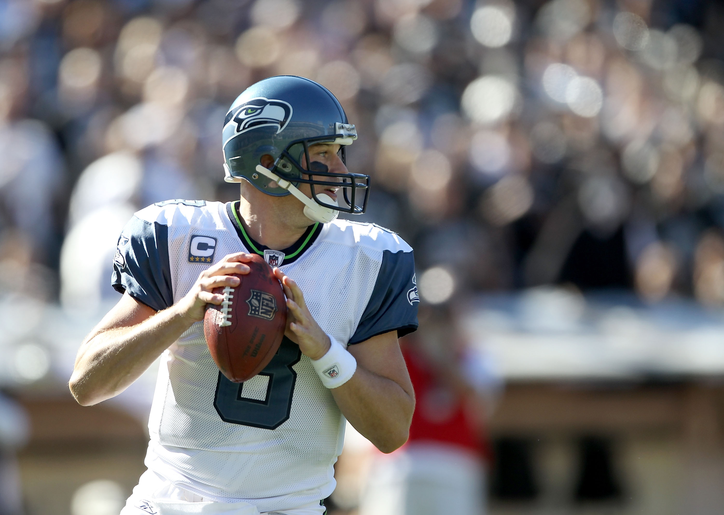 Rear view of Philadelphia Eagles QB Ron Jaworski in action vs Oakland  News Photo - Getty Images