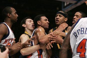 How an iconic Knicks-Heat playoff brawl changed NBA history