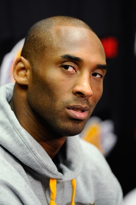 EL SEGUNDO, CA - MAY 11:  Kobe Bryant #24 of the Los Angeles Lakers speaks during a news conference at the Lakers training facility on May 11, 2011 in El Segundo, California. The Lakers were swept out of their best of seven series with the Dallas Maverick