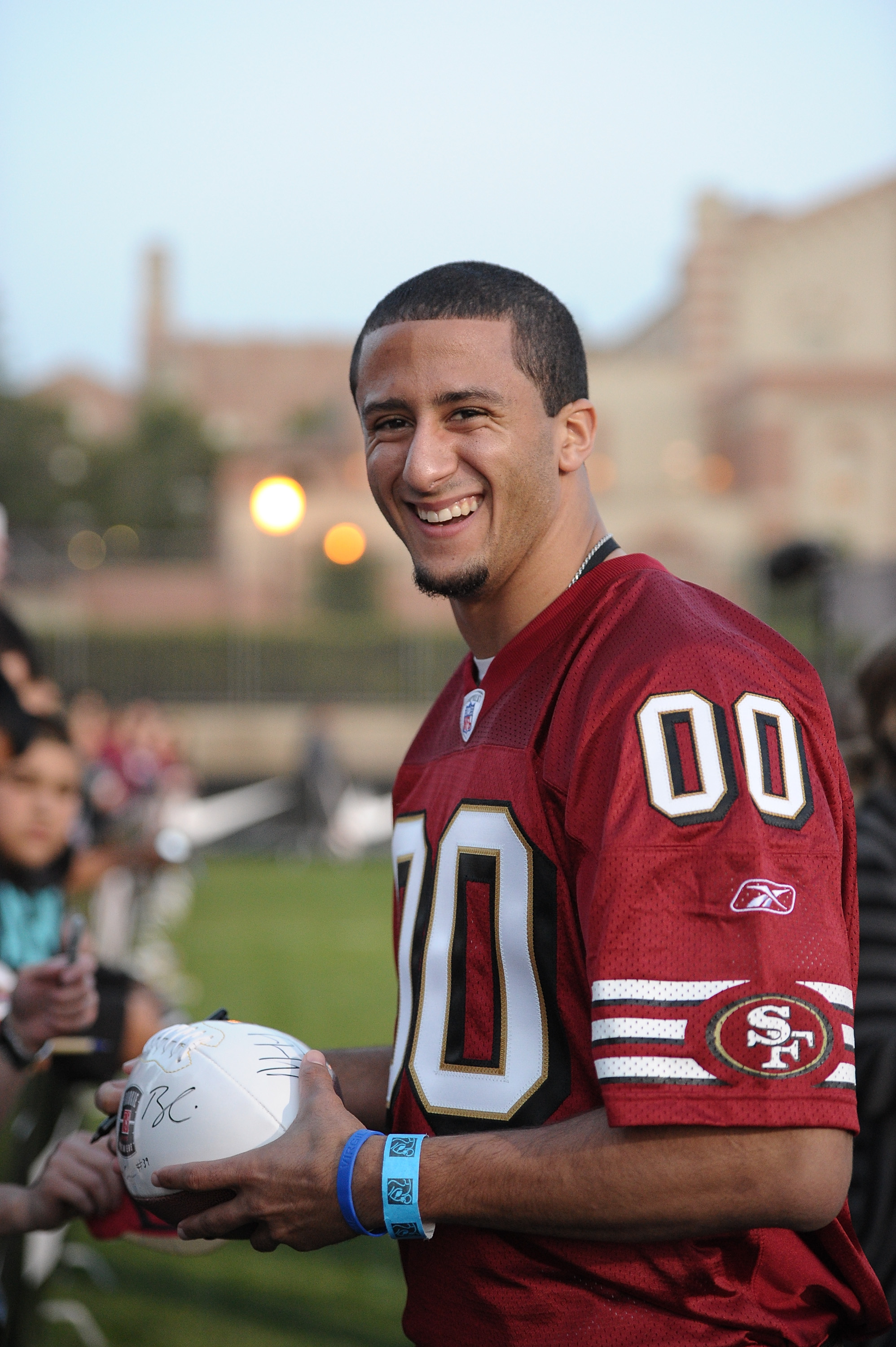 COLIN KAEPERNICK PHOTO-MATCHED 2011 DEBUT SAN FRANCISCO 49ERS GAME