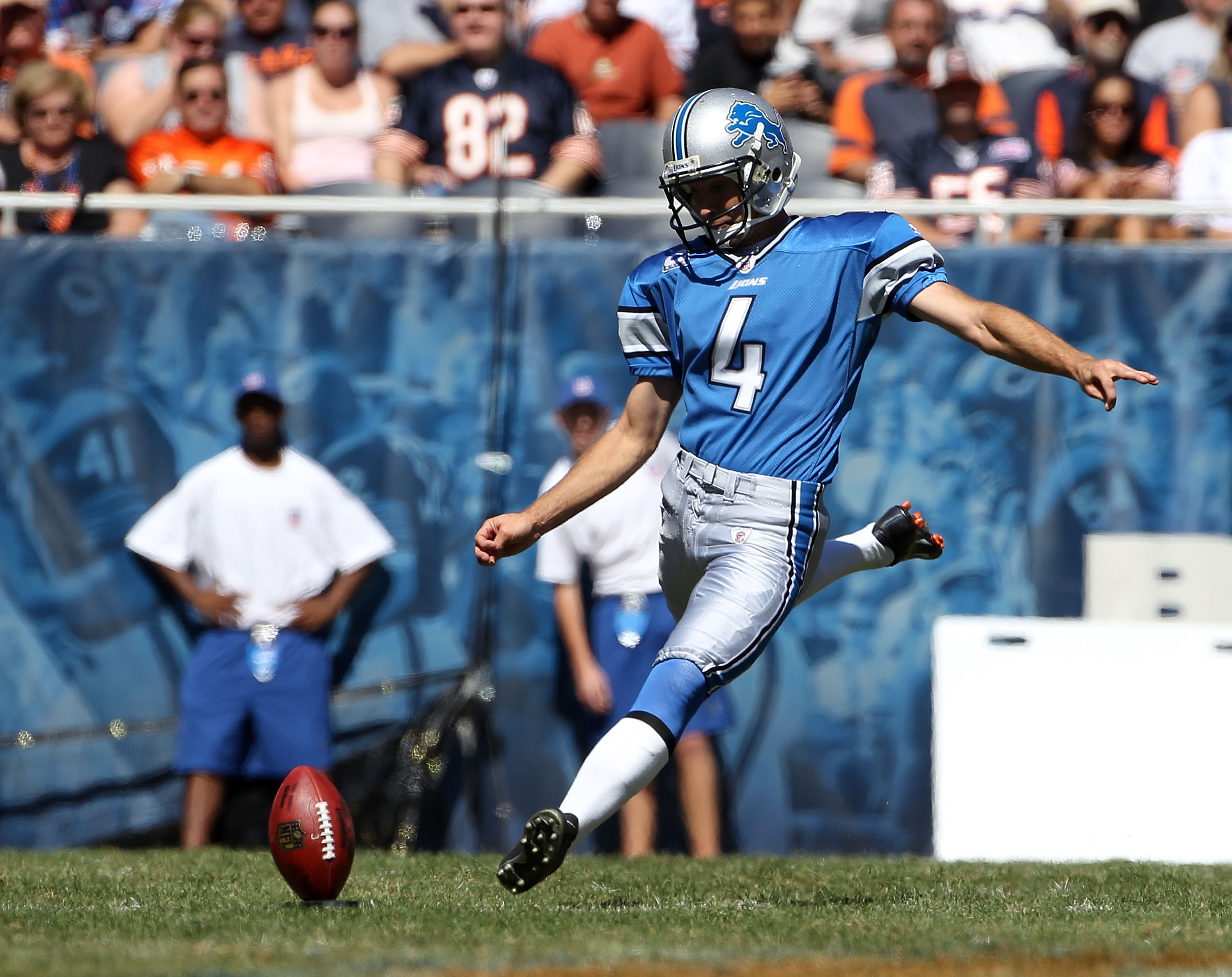 Lions' Jason Hanson not a fan of Soldier Field 