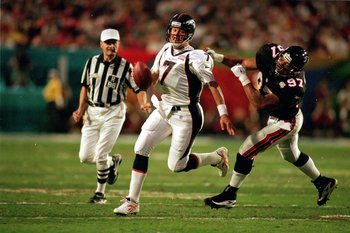 Today in Pro Football History: 1999: Elway Caps Career as Broncos Beat  Falcons in Super Bowl XXXIII