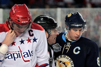 Alex Ovechkin Washington Capitals Unsigned Hat Trick Celebration