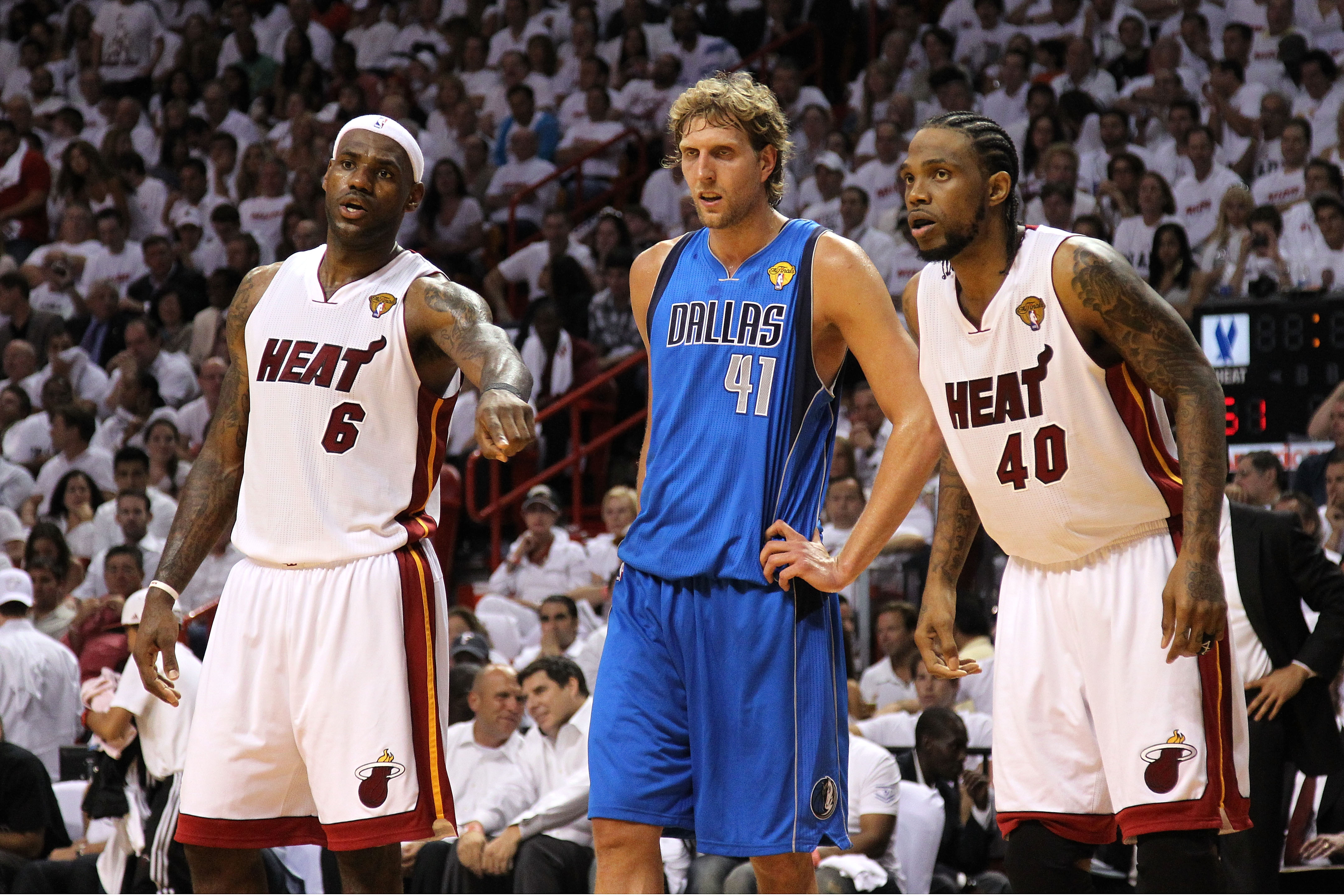 Final 2011. LEBRON James and Dirk Nowitzki. Юдонис Хаслем 2002. NBA 2011. NBA Finals.