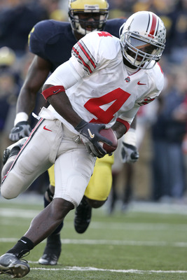 2005 Ohio State Football Photo Day/Ted Ginn, Jr and A.J. Hawk - Images