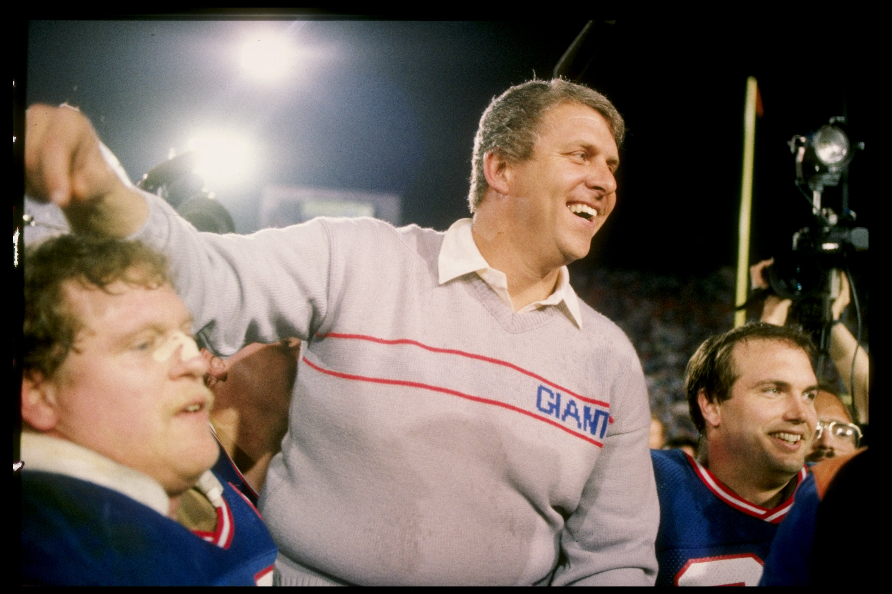 bill parcells sweater