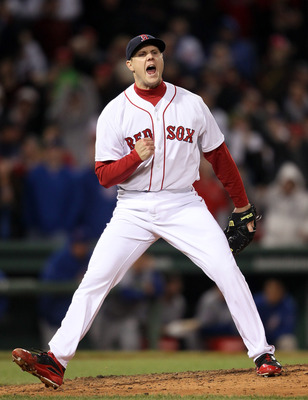 Boston Red Sox Jonathan Papelbon Sports Illustrated Cover