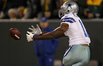 Dallas Cowboys defender Roy Williams takes part in the team's