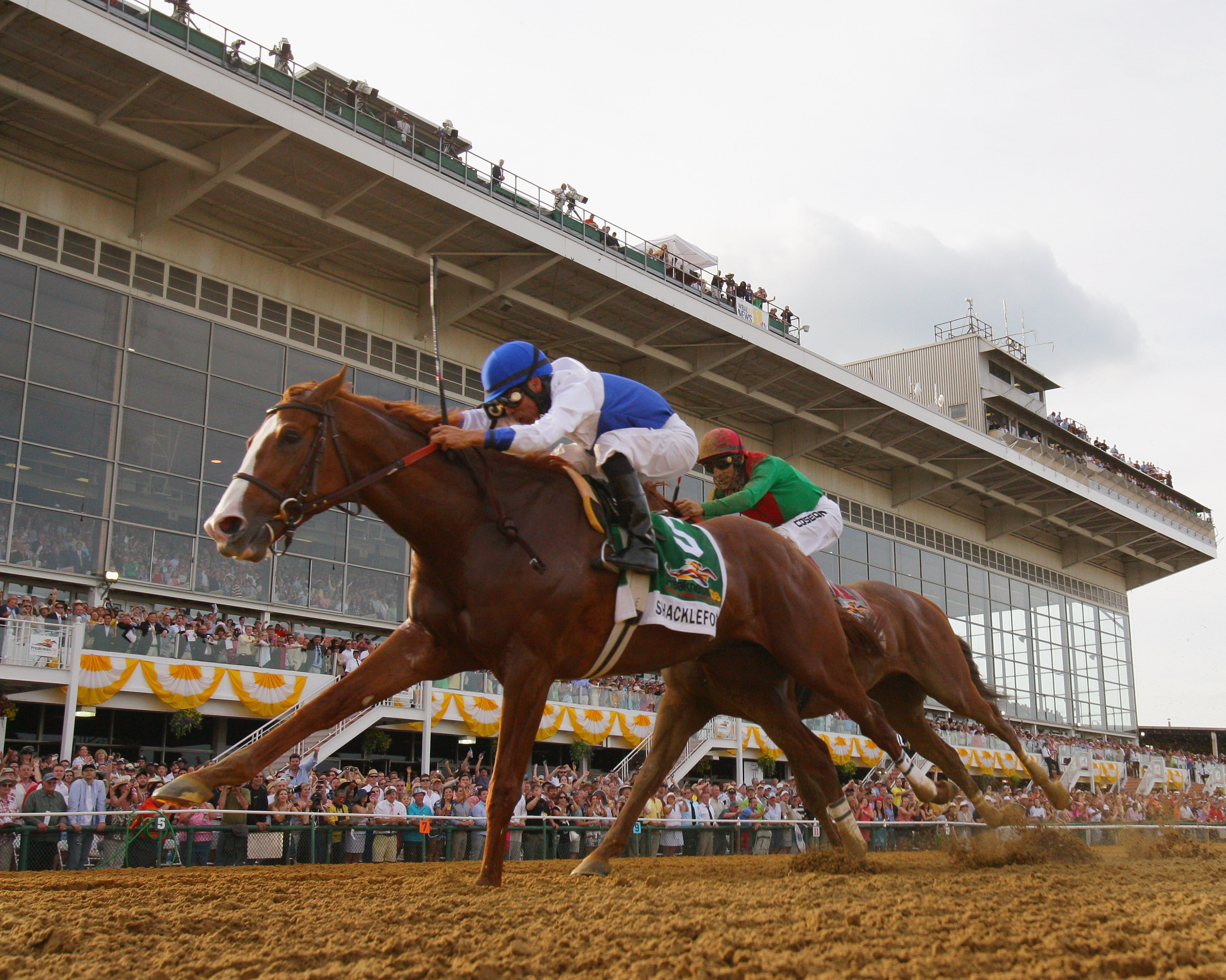 Nehro, Kentucky Derby runner-up, out of Preakness Stakes; owner