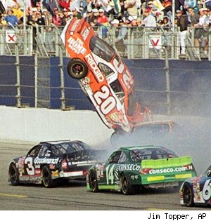 NASCAR: The 25 Most Ridiculous Crash Photos in Sprint Cup History ...