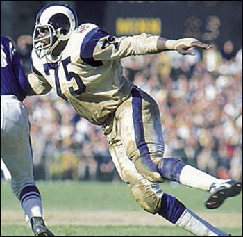 Former LA Rams player and NFL legend, Deacon Jones, dead at 74
