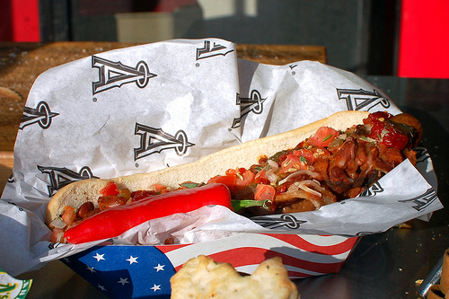 Nine Baller Ballpark Foods - Things to eat at baseball stadiums - Thrillist  Nation