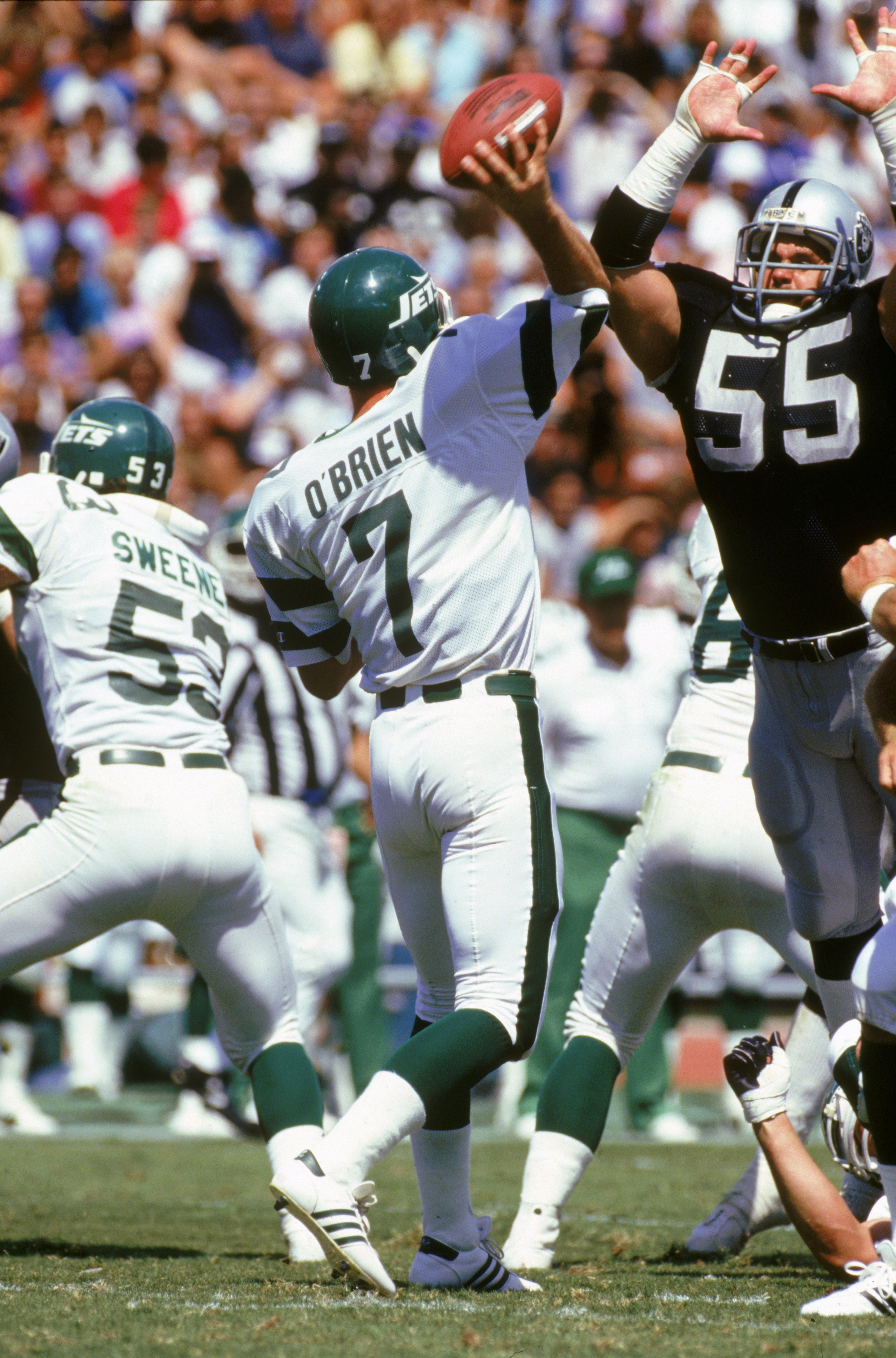 Vintage Raiders Lyle Alzado & Howie Long Super Bowl Photo 