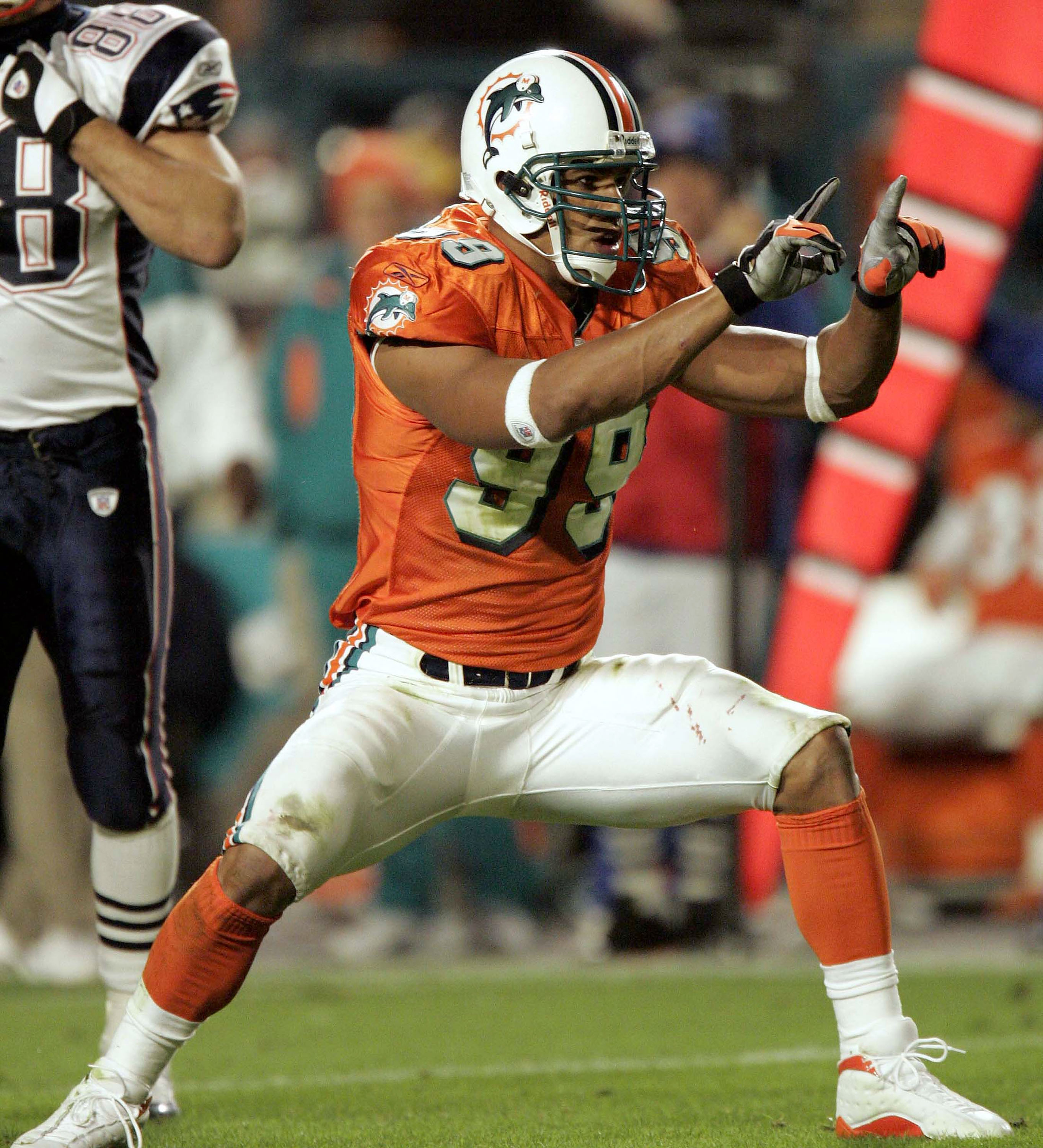 Dolphins Clinch 2000 AFC East Title Jay Fiedler New England