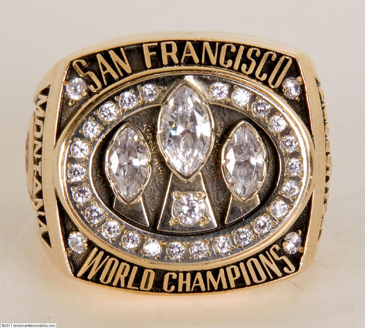 1994 San Francisco 49ers Super Bowl Ring - NFL Championship Collectible Ring