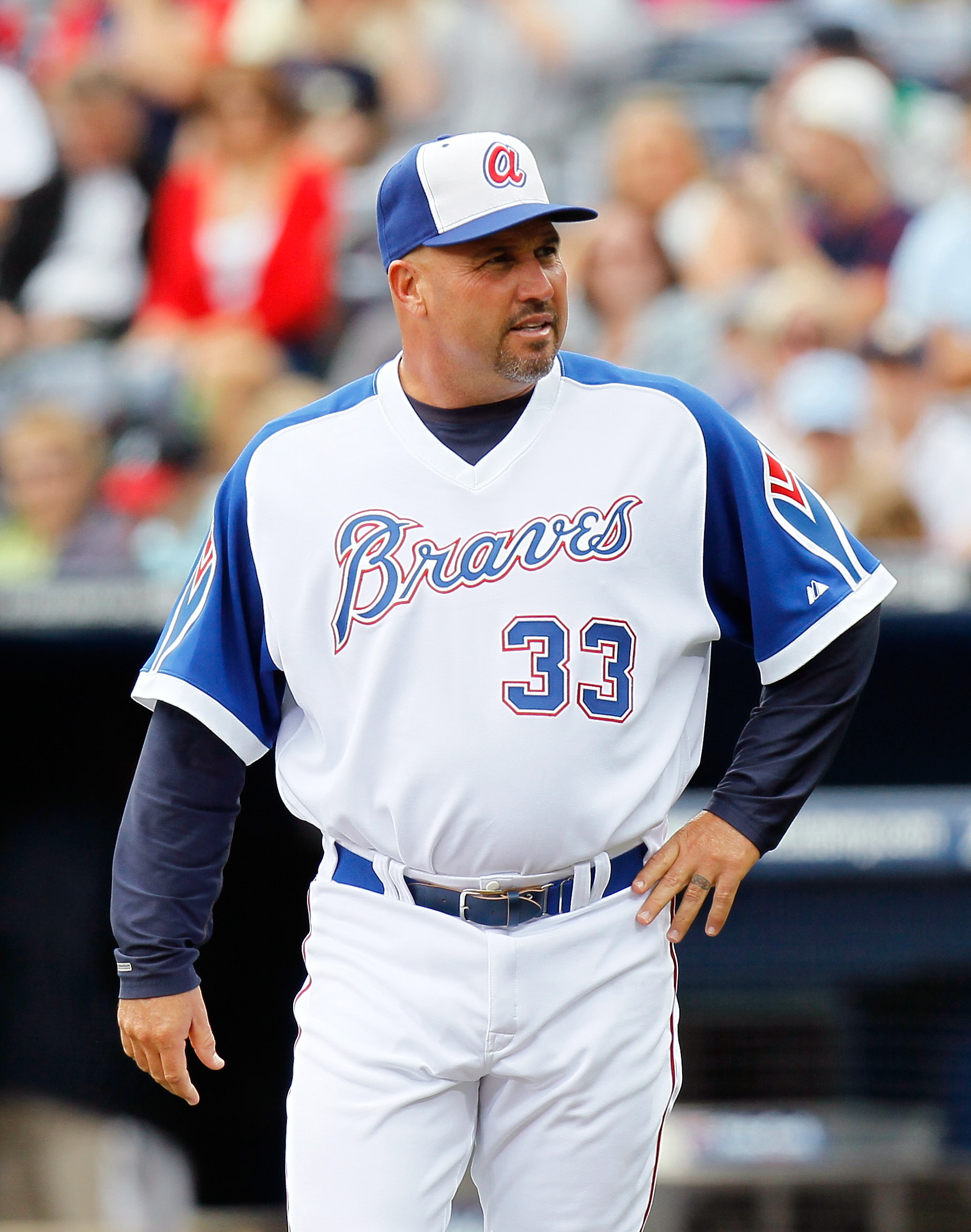 Game-Used Jersey - 2016 Spring Training - Braves - 3/17/2016 - Fredi  Gonzalez