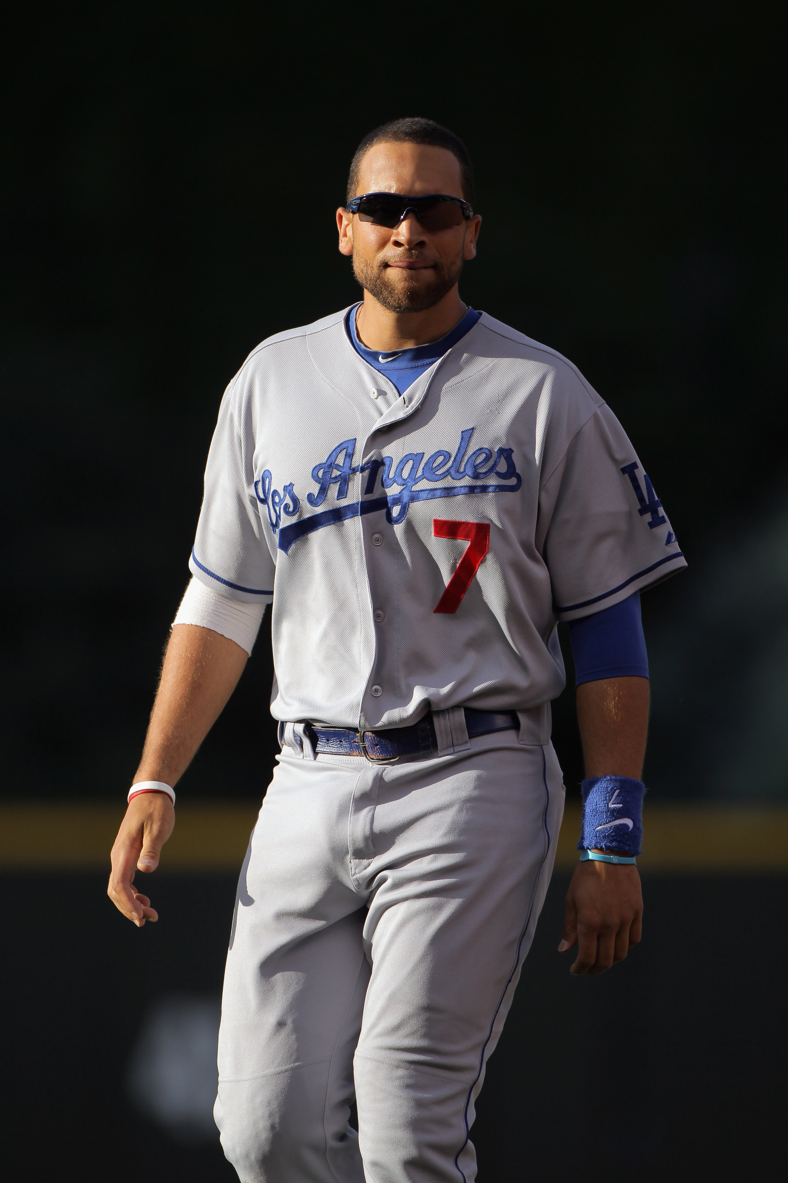 James Loney Signed Los Angeles Dodgers White Jersey W/PROOF