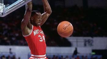Maryland's Len Bias (1986) - ACC Best Dunk Contest - Click LIKE to vote! 