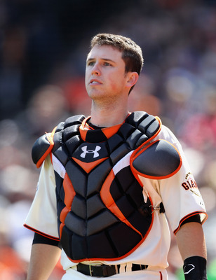 Alex Pavlovic on X: Brian Wilson came back for Buster Posey Day:   / X