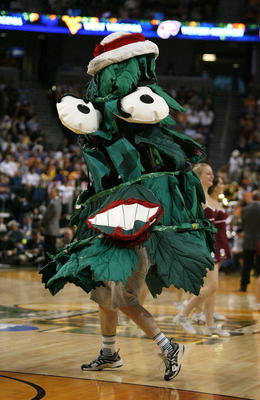 TAMPA, FL - APRIL 06:  The mascot for the Stanford Cardinal performs against the UCONN Huskies during their National Semifinal Game of the 2008 NCAA Women's Final Four at St. Pete Times Forum April 6, 2008 in Tampa, Florida.  (Photo by Doug Benc/Getty Ima