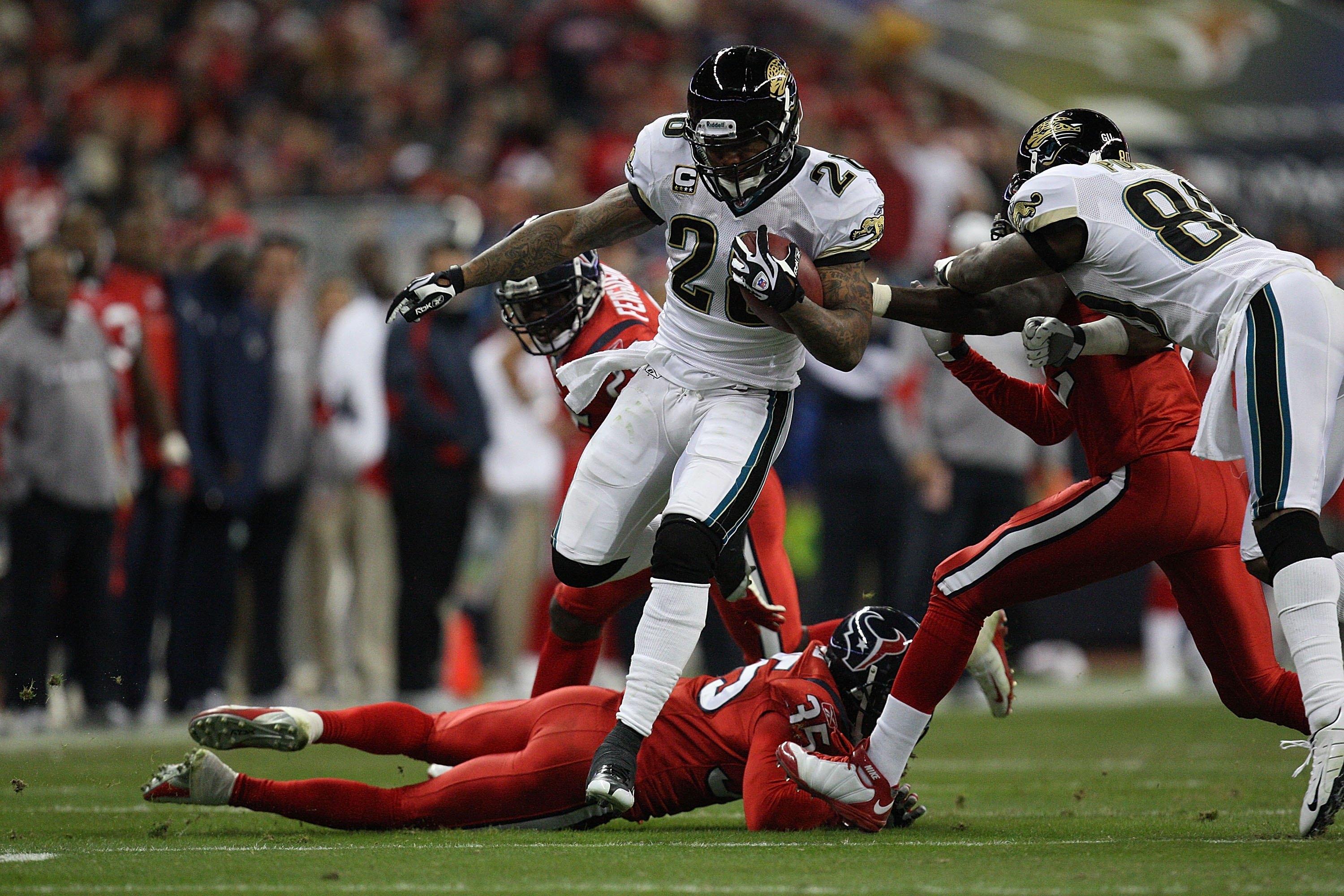 Atlanta Falcons defensive lineman Jaleel Johnson (90) signals for a fumble  recovery during the first half of an NFL football game against the Tampa  Bay Buccaneers, Sunday, Jan. 8, 2023, in Atlanta.