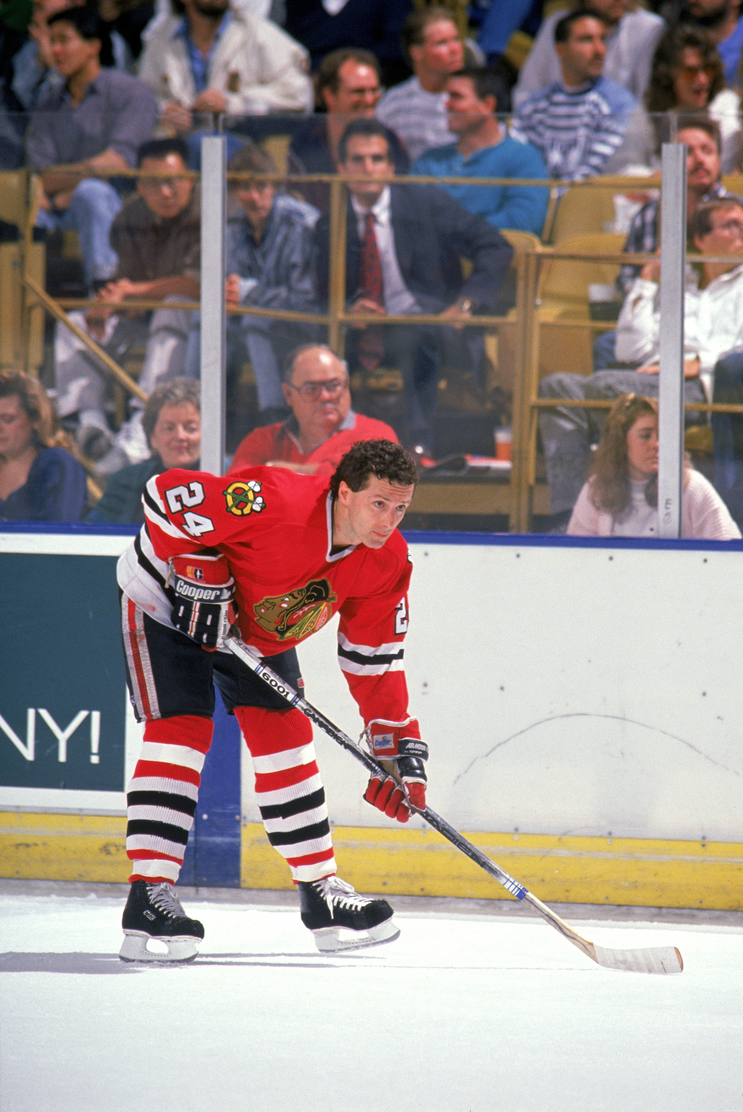 Chicago Blackhawks: 1990's Bob Probert Center Ice Starter Rink