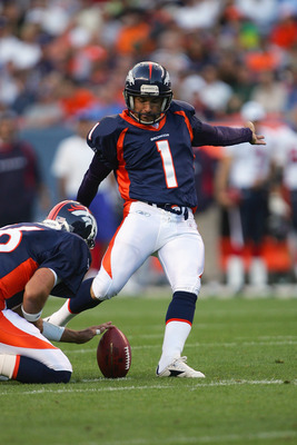 Denver Broncos: Jason Elam was the best player to ever wear No. 1