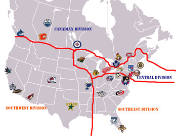 NHL Realignment: Conferences Divided North-South? Outside the Box ...